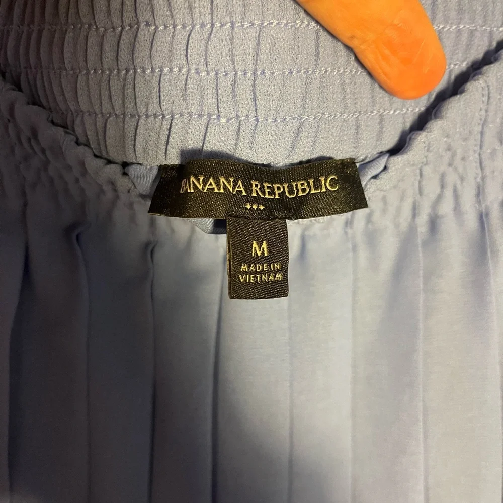 Banana Republic Blue and Black ombré Maxi Skirt size Medium - Picture 5 of 8